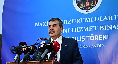 Bakan Tekin, Nazilli'de Erzurumlular Derneği'nin açılışına katıldı