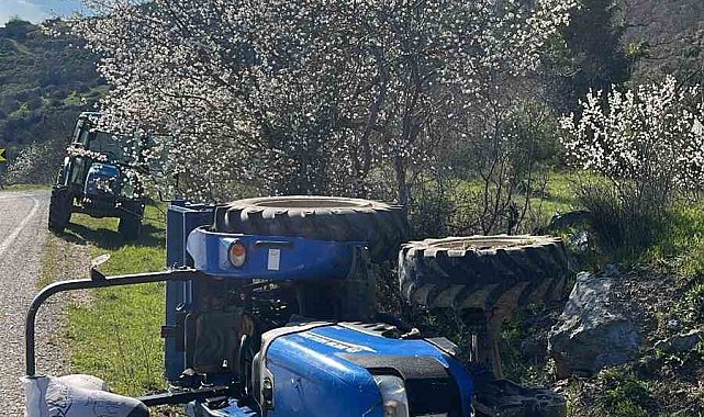 Balıkesir'de traktör devrildi: 1 ölü