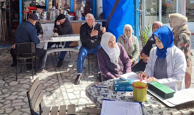Bartın'da 7 köyde mobil sağlık taraması