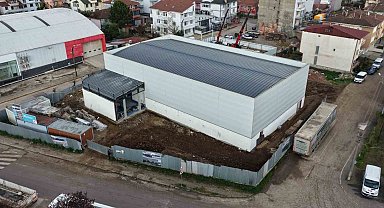 Başiskele'de "Genc-i Âlâ Kapalı Spor Salonu" yükseliyor