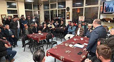 Başkan Hamamcı mahalle ziyaretlerine devam ediyor