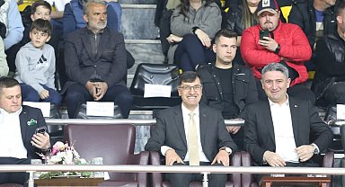 Başkan Kahveci'den deplasmanda Kütahya Belediyespor'a destek