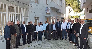 Başkan Künkcü, Karpuzlu ve Çine'de esnaflarla bir araya geldi