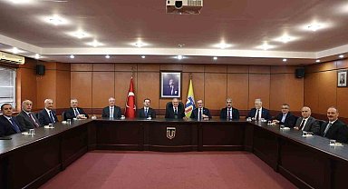 Başkan Memet Aslan OSBÜK zirvesi için Trabzon'da