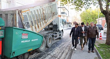 Başkan Palancıoğlu sabahın ilk ışıklarında sahada