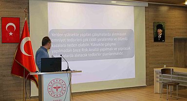 Bayburt İl Sağlık Müdürlüğü bünyesindeki sürekli işçilere İSG eğitimi