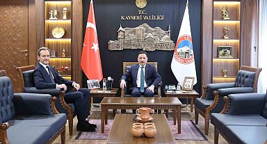 Belçika Ankara Büyükelçisi'nden Vali Çiçek'e ziyaret