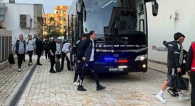 Beşiktaş kafilesi Gaziantep'te
