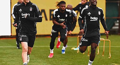 Beşiktaş'ta Samsunspor mesaisi devam etti