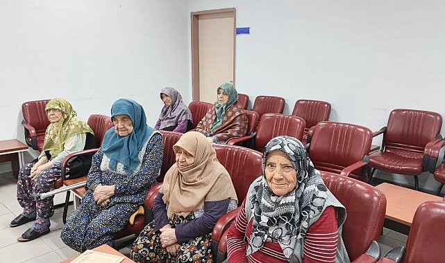 Bilecik'te huzurevi sakinlerine özel eğitim