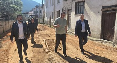 Bilecik'te kilit parke taşı döşeme çalışmaları tamamlandı