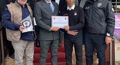 Bozüyük Açık Ceza Evi'ndeki hükümlüden örnek davranış