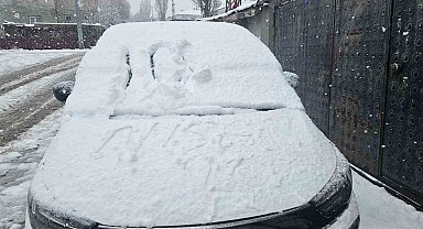 Bulanık'ta nisan ayında kar sürprizi