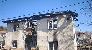 Burdur'da evde yangın paniği