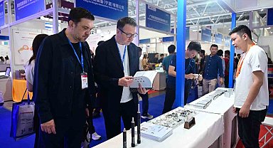 Bursa makine sektörü temsilcileri ITES China Fuarı'na çıkarma yaptı