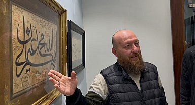 Bursa'da 700. yıla özel hat sergisine yoğun ilgi