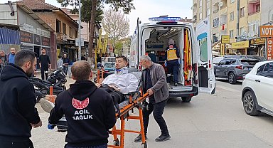Bursa'da yola aniden çıkan araç kazaya yol açtı: 1 yaralı