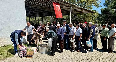 Çan'da geleneksel ilk köy hayrı yapıldı