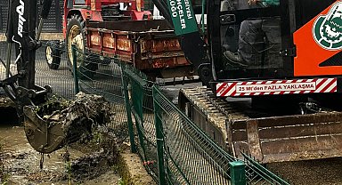 Cerrah'ta sulama kanalları temizlendi