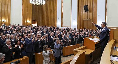 CHP lideri Özel: "Parlamenter sistemde güvenoyundan kaçanların şimdi de bir özgüven eksikliği ile seçimden kaçtığını görmekteyiz"