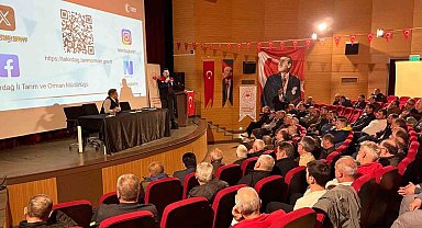 Çiftçilere destek toplantısı: Yeni model anlatıldı