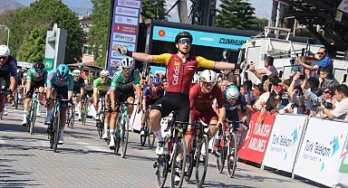 Cumhurbaşkanlığı Türkiye Bisiklet Turu 4. etabın galibi Aniolkowski