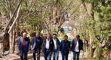 Darende'de Günpınar Şelalesi yaz sezonuna hazırlanıyor