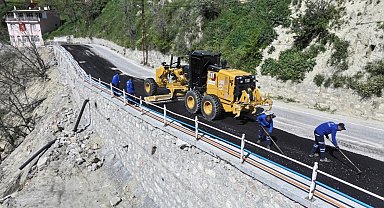 Denizli Büyükşehir'den Babadağ'da ulaşım yatırımı