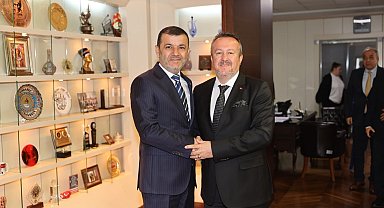 Denizli OSB yönetiminden Denizli Büyükşehir Belediyesi'ne ziyaret