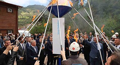 Dikmen'de doğalgaz sevinci