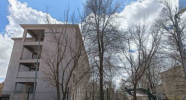 Diyadin'de eski hükümet konağı için yıkım süreci başladı