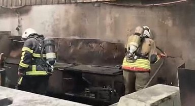 Dörtyol'da tel fabrikasında yangın