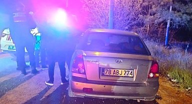 Dur ihtarına uymayan sürücü kovalamacayla yakalandı