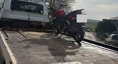 Edirne'de motosikletliye 24 bin 162 TL ceza