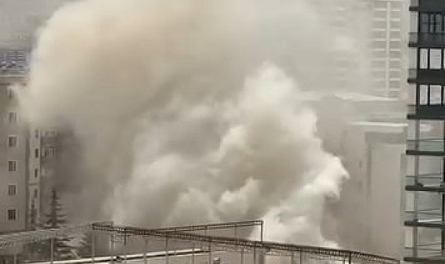 Elazığ'da baca yangını korkuttu