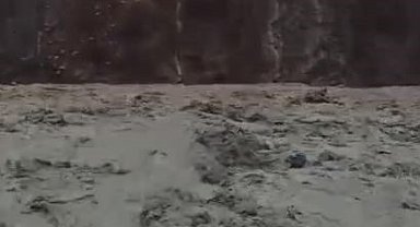 Elazığ'da yağış sonrası sel