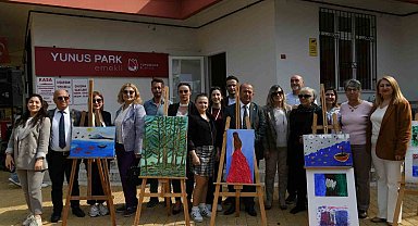 Emekli Kafe'de duygu dolu sergi