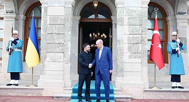 Erdoğan ile Zelenskiy görüşmesi başladı