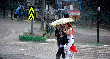 Erzincan ve çevresi için kuvvetli yağış uyarısı