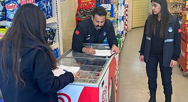 Erzincan'da marketlere sıkı denetim