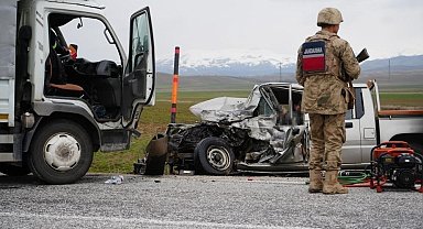 Erzurum'da jandarma bölgesinde bir ayda 21 kişi trafik kazalarında yaralandı