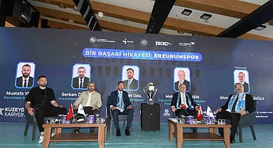 Erzurumspor'un başarı hikâyesi KUDAKAF'26'da gençlerle buluştu