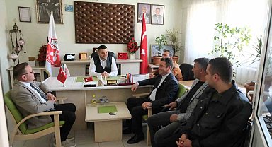 Esnaf odalarına hayırlı olsun ziyareti