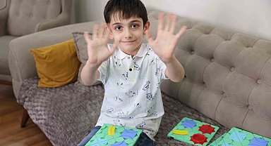 Evde eğitim gören özel çocuklara 23 Nisan sürprizi