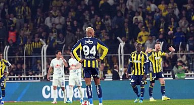 Fenerbahçe, evinde 5. kez puan kaybetti