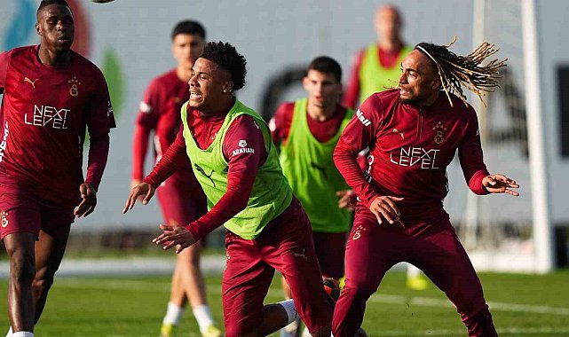 Galatasaray, Gençlerbirliği maçı hazırlıklarını sürdürdü