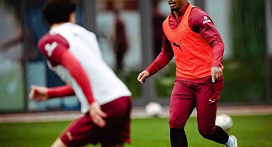 Galatasaray, Trabzonspor maçı hazırlıklarını sürdürdü