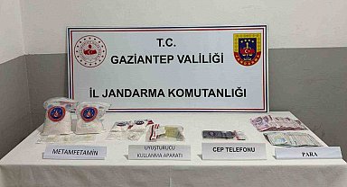 Gaziantep'te 2 kilo metamfetamin ele geçirildi