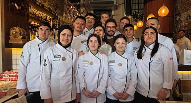 Genç aşçıların mutfak heyecanına ünlü şef Danilo Zanna ortak oldu