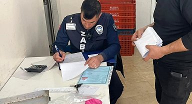 Germencik'te ruhsatlar kontrol edildi